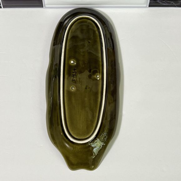 VINTAGE 4 Ceramic Yellow Corn On The Cob Dish Holder Cradle Made in Portugal - Picture 8 of 17